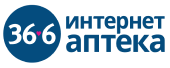 Логотип интернет-аптеки 36.6